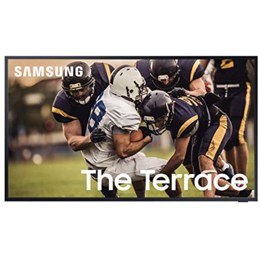 SAMSUNG 55-inch Class QLED The Terrace Outdoor TV - 4K UHD Direct Full Array 16X Quantum HDR 32X Smart TV with Alexa Built-in (QN55LST7TAFXZA, 2020 Model) , Black