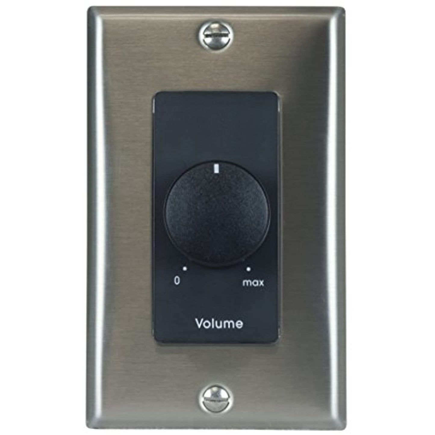 Lowell 25LVC-DSB 25 Watt Mono Attenuator (Stainless Steel / Black, 25 Watt)