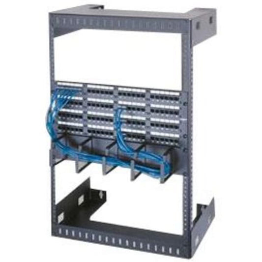 Wall Mount Open Frame Rack Rack Spaces: 52 1/2" H (30U Space), Depth: 12"