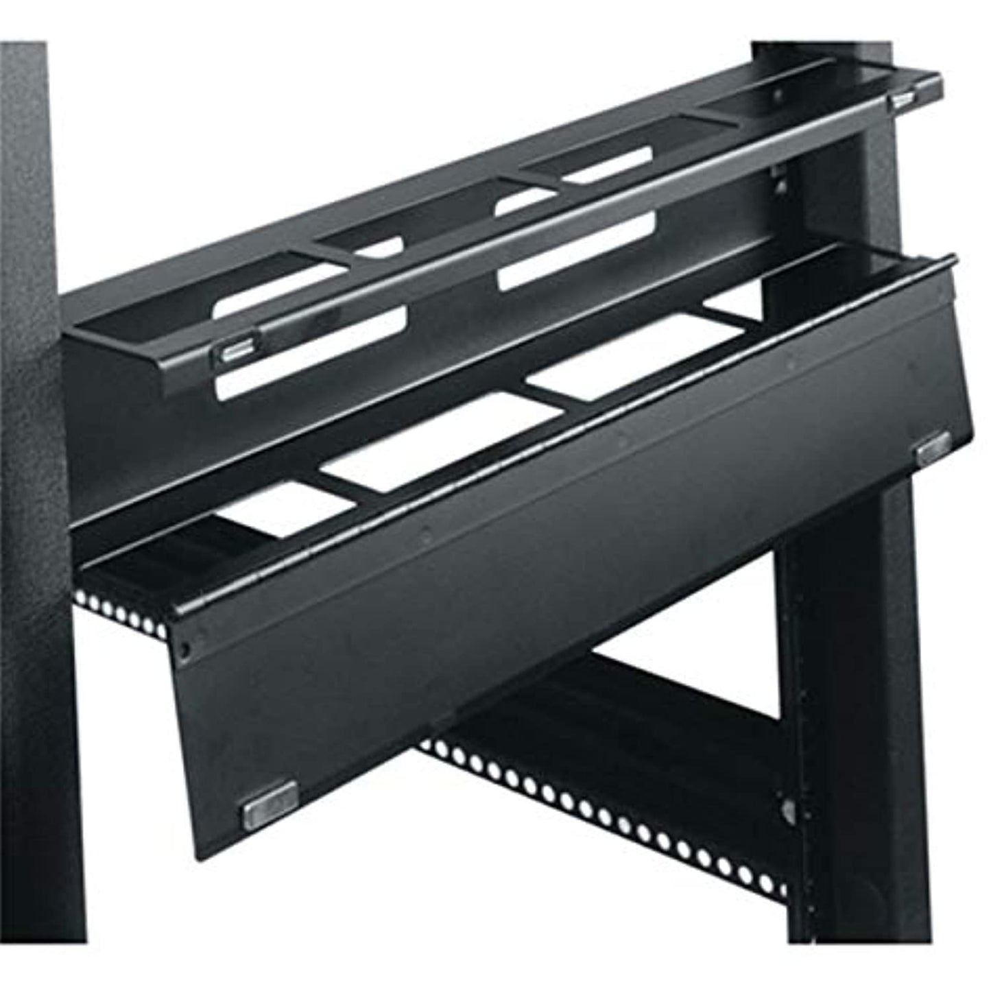 19" W Hinged Horizontal Cable Manager Height: 3.5" H (2U Space)