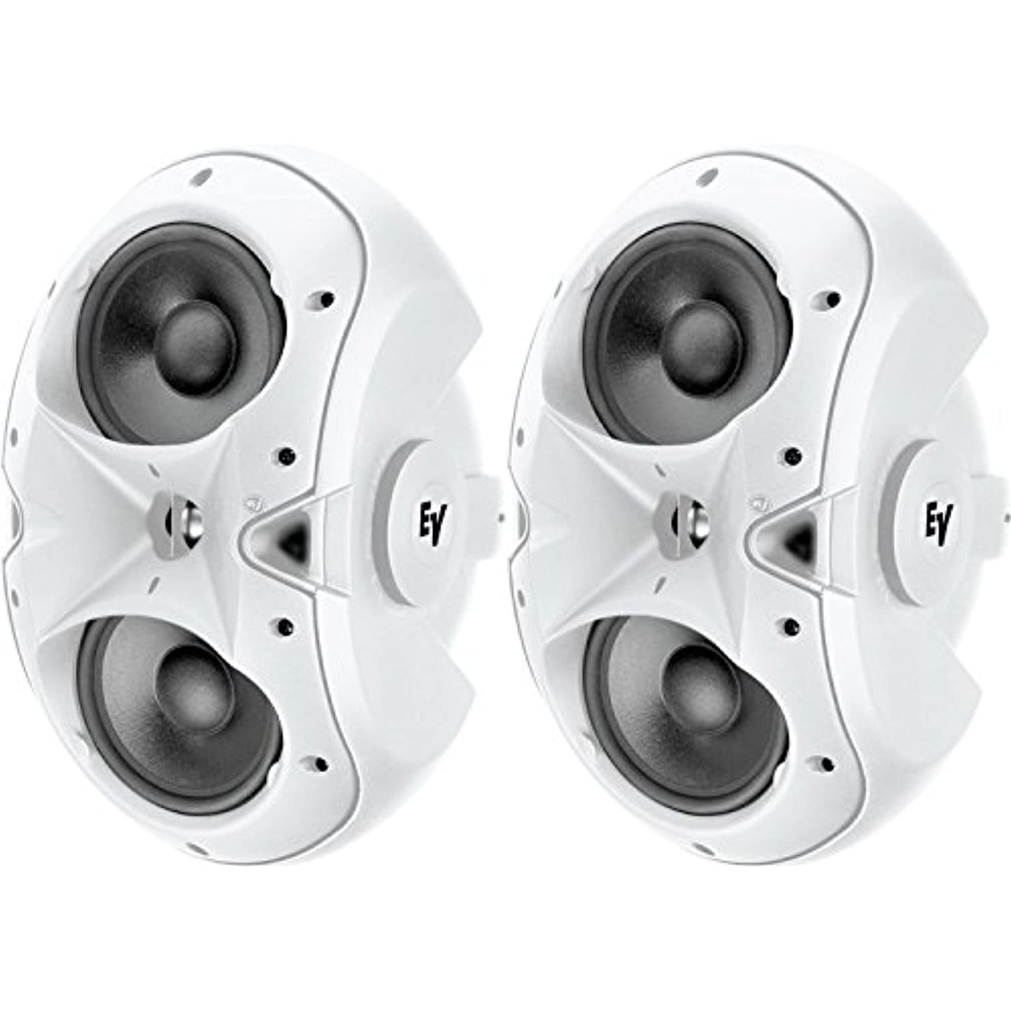Electro-Voice EVID 6.2w Dual 6" Two Way Surface Mount Loudspeaker Pair - White