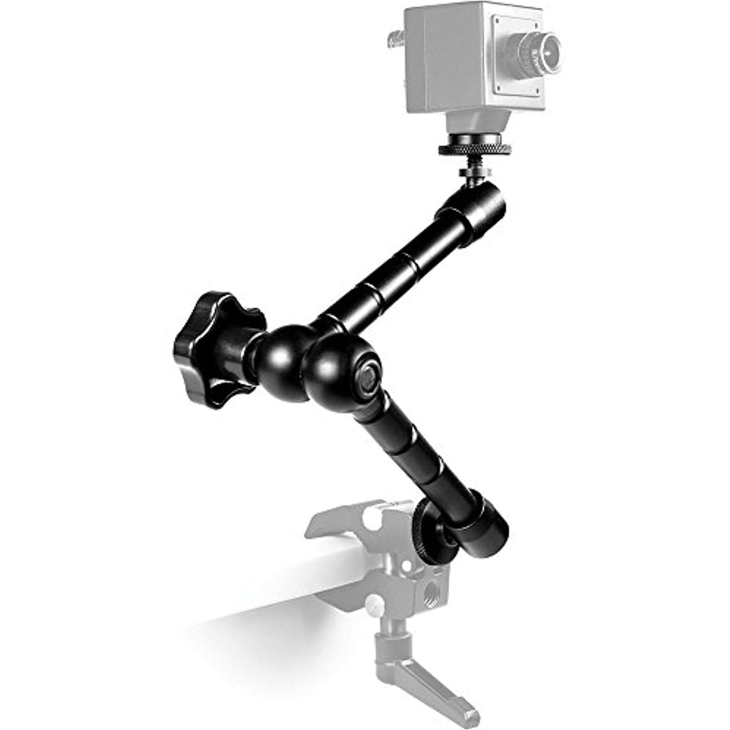 Durable 11 Articulating Arm: Single Point Locking, 1/4-20 to 1/4-20, Adaptable P