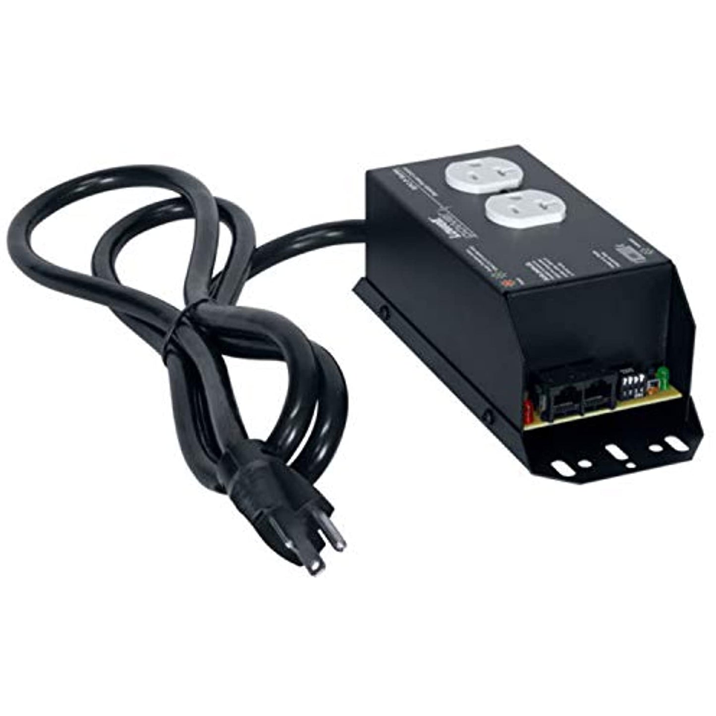 Lowell RPC-P20-SCD Pass-Through Remote Power Control, 20A, 5-20R Duplex Outlet, Cord