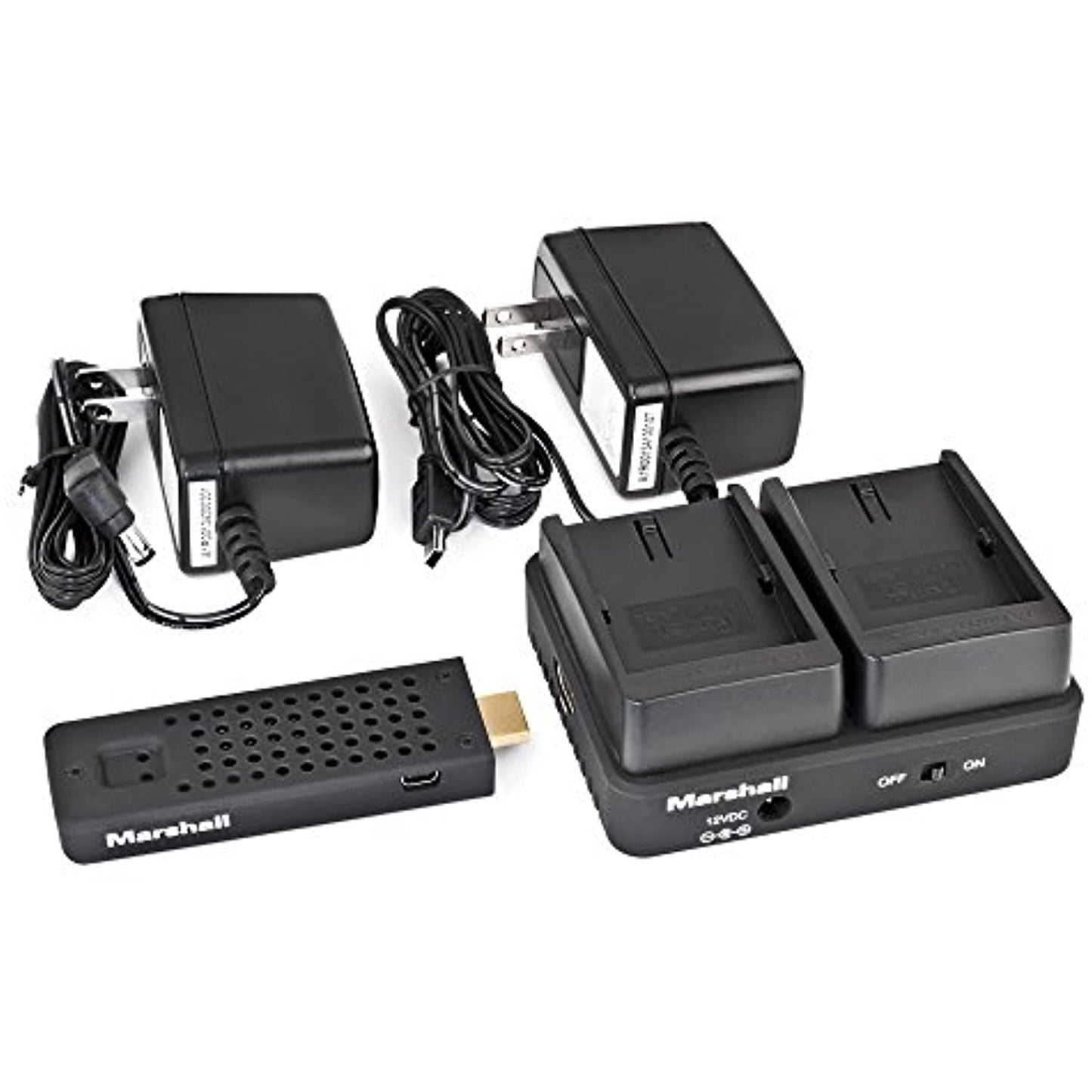 Marshall Electronics WP-2C Wireless Video Transmitter and Receiver (Black)