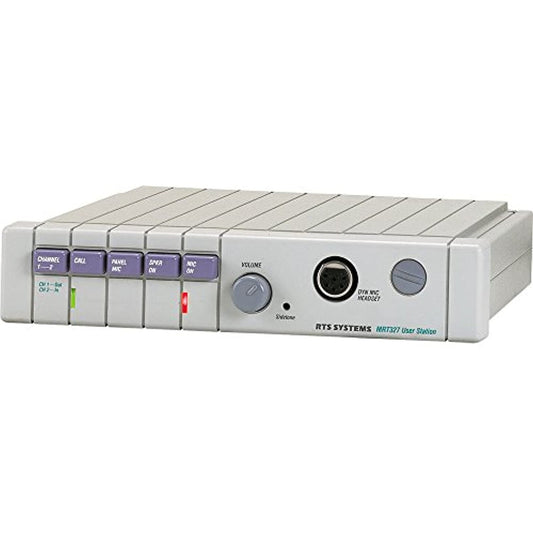 Bosch MRT327A5F 2 CHANNEL MODULAR USER STATION W/CALL SIGNALING, DUAL ACTION MIC SWITCH, VOLUME