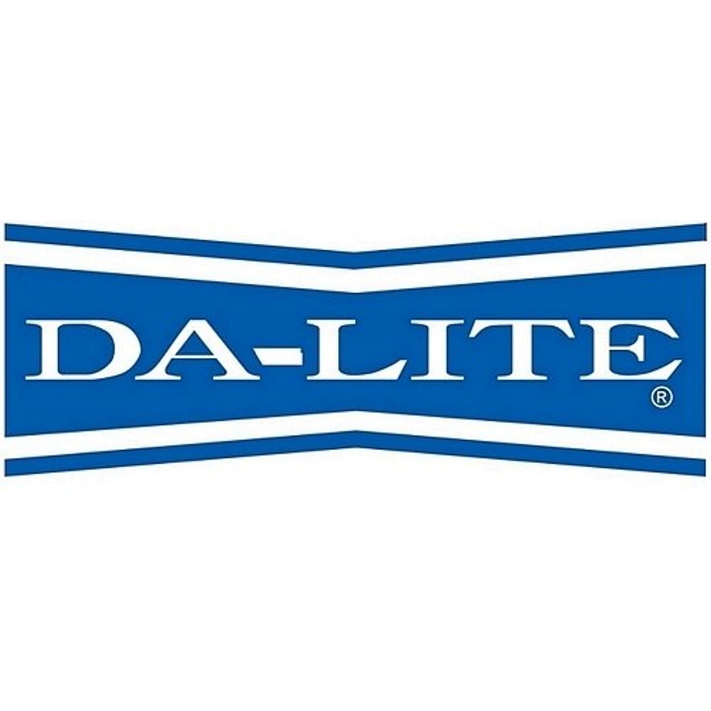 Da-Lite Mounting Brackets Model No.23 - Wall Mount Bracket - 2 Pack (40933)