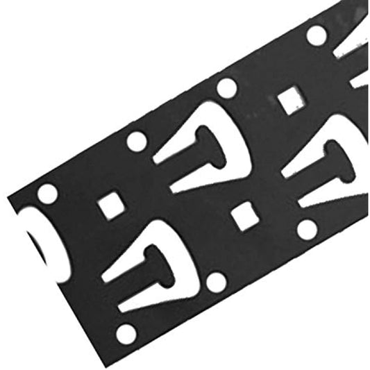 Lowell CMV3-35 35U x 3.25 Inch Vertical Cable Manager, 6 Pack