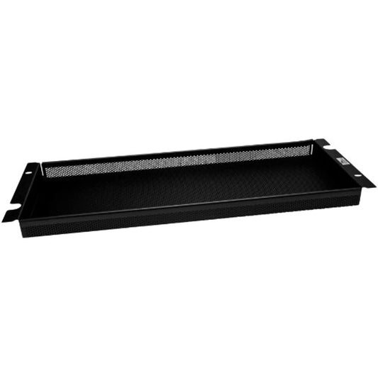 Security Cover for Rackmount, Perforated Steel Perforation Style: Fine Perforation, Cover Height: 7" H (4U Space)