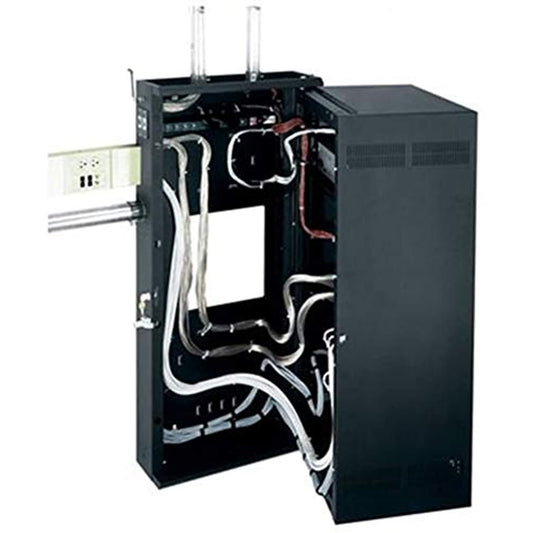 DWR Series Space Data Wall Rack with Plexi Door Rack Spaces: 10U Spaces, Depth: 15"