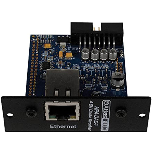 AtlasIED HPA-DAC4 Dante Enabled Accessory Card for HPA Amplifiers