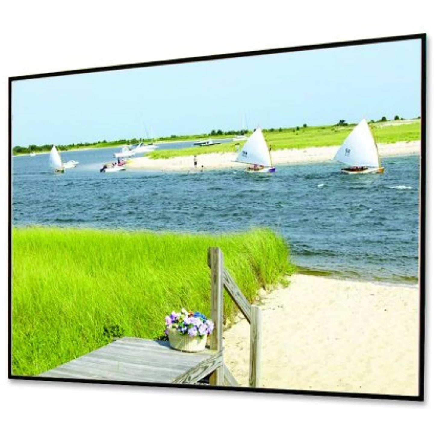 Clarion Matt White Fixed Frame Projection Screen Viewing Area: 82" Diagonal