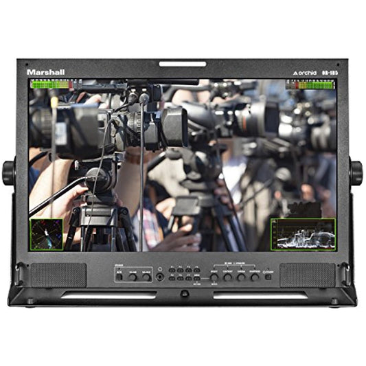 Marshall OR-185-AFHD 18.5 Inch Master Confidence Broadcast Monitor with Digital and Analog Inputs