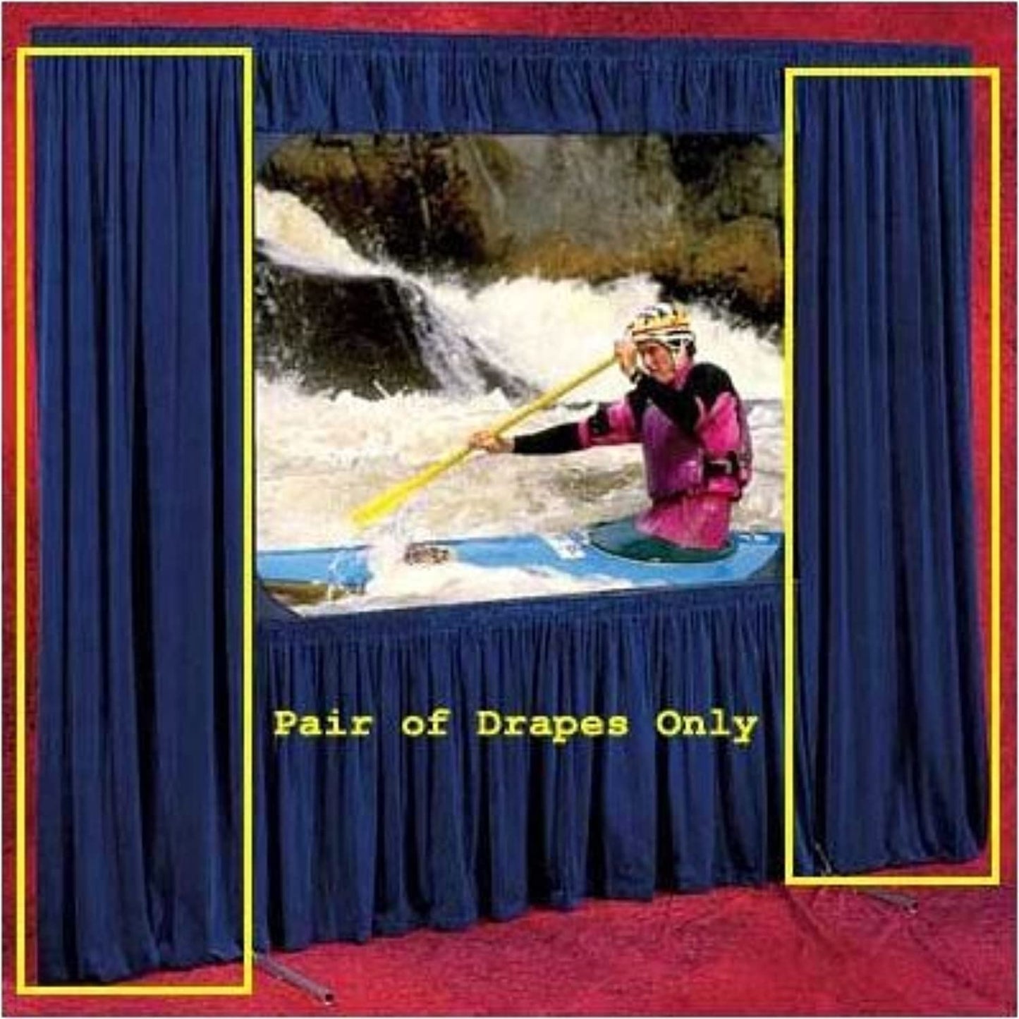 Drapes for Dress Kit (Black Velour) Size: HDTV - 106" Diag.