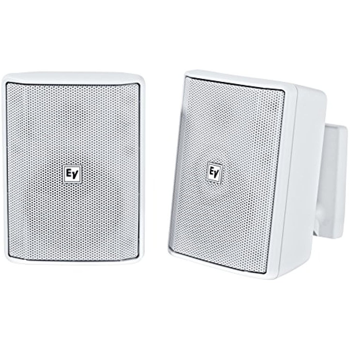 Electro-Voice EVID-S5.2W 300W 5 inch Weather-resistant Wall-mount Speaker (Pair) - White