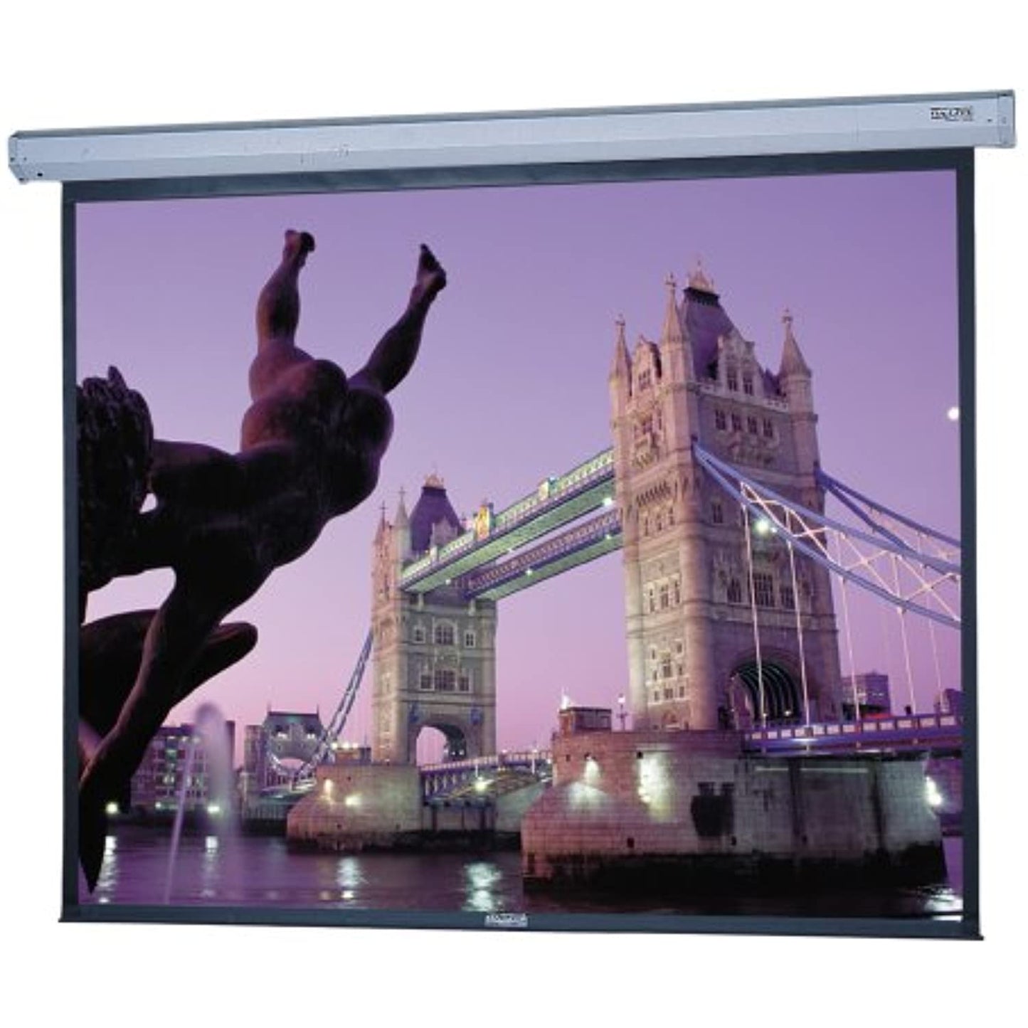 Cosmopolitan Electrol Matte White Electric Projection Screen Viewing Area: 130" diagonal
