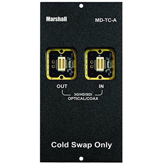 Marshall Electronics MD-TC-A Telecube Input/Output Base Module for Large MD Series Monitors (Black)