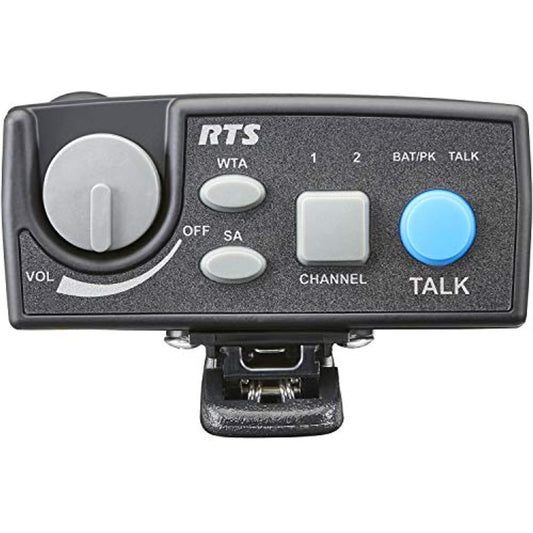 RTS TR-30N 2-Channel UHF/VHF Wireless Beltpack, H13 Band, A5F Connector