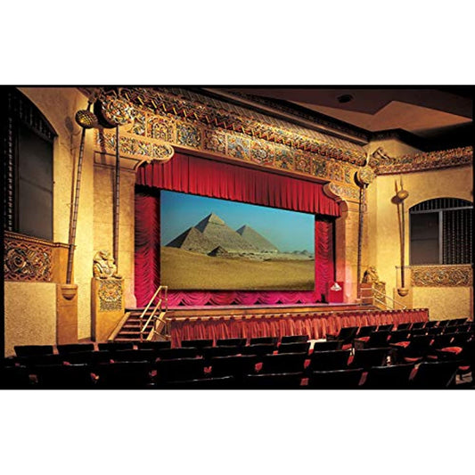 Paragon Glass Beaded Electric Projection Screen Viewing Area: 160" H x 284" W