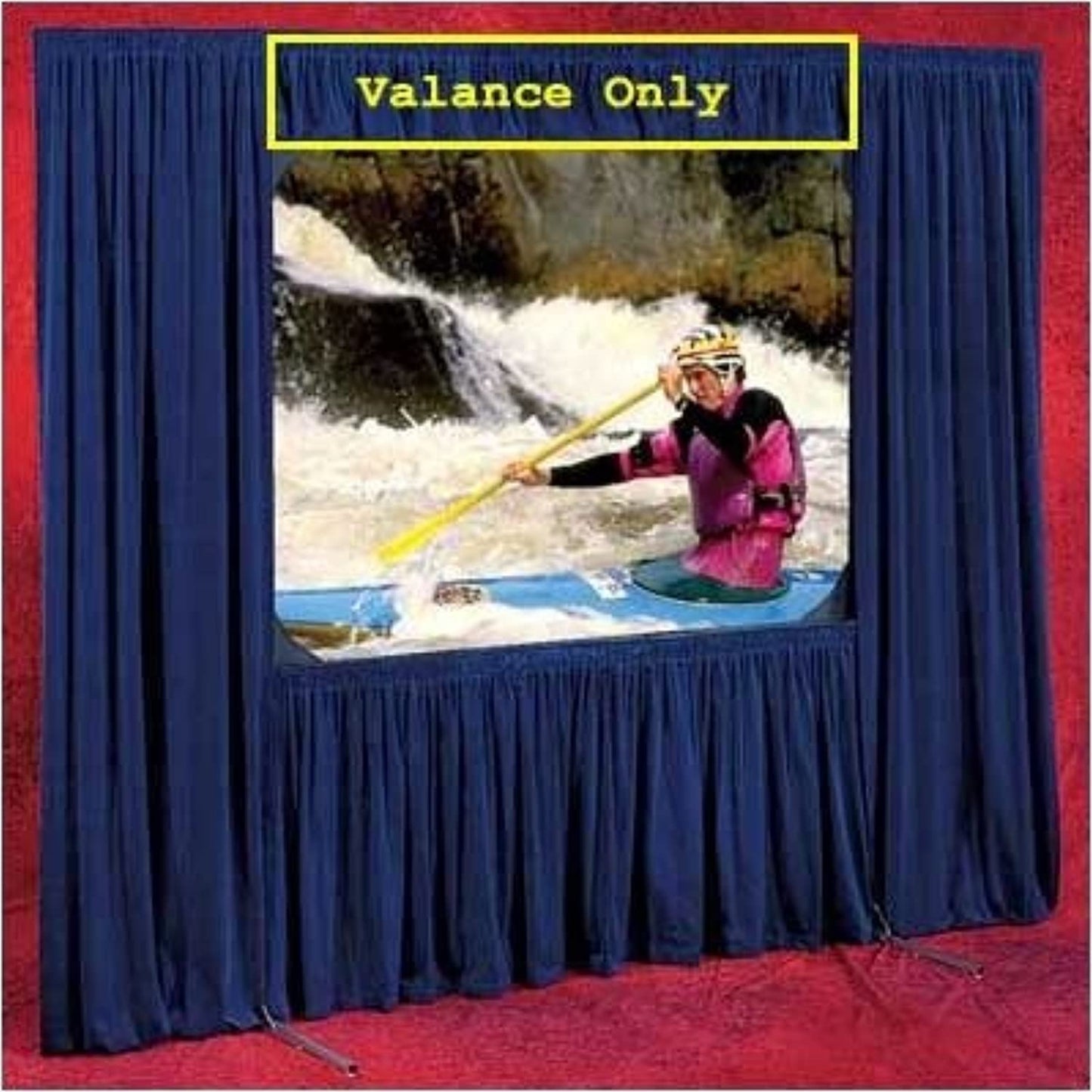 Valance for Dress Kit (Black Velour) Size: NTSC - 150" Diag.