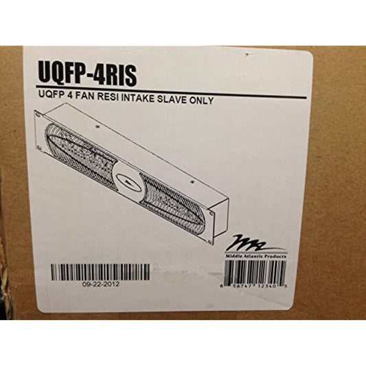 Middle Atlantic UQFP-4RIS Ultra Quiet Fan Panel, Intake Only
