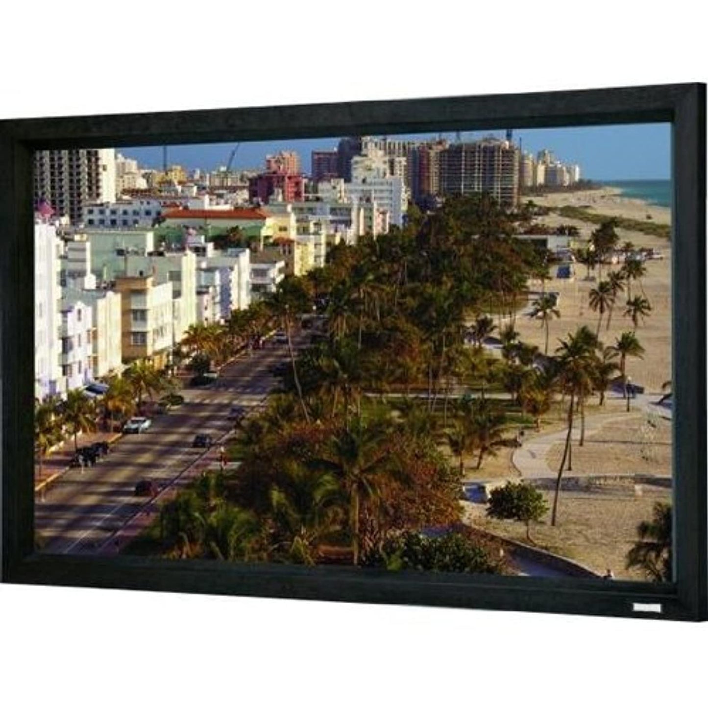 DA-Lite 39088JKP 119IN DIAG CINEMA CONTOUR FIXED REAR PROJECTION WALL 16:9 58