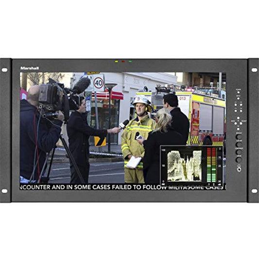 Marshall Electronics V-LCD171MD-3G 17.3-Inch Full Resolution 1920x1080 Rackmount Monitor with HDMI and 3G-SDI Input