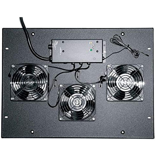 SCRK/SCQRK Series 4 1/2" Quiet Top Fan Finish: Black, Fans: Included