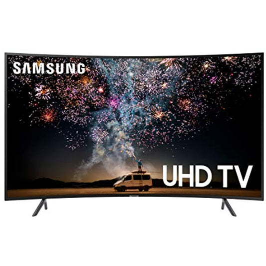 Samsung UN55RU7300FXZA Curved 55-Inch 4K UHD 7 Series Ultra HD Smart TV with HDR and Alexa Compatibility (2019 Model)