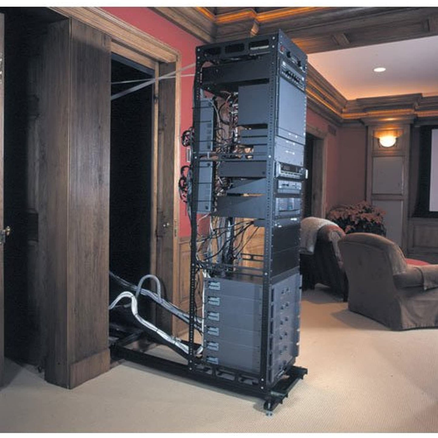 Middle Atlantic Rack - Black - 20U - 19"