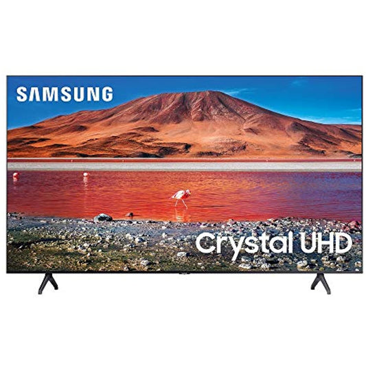 SAMSUNG 50-Inch Class Crystal UHD TU7000 Series - 4K UHD Smart TV with Alexa Built-in (UN50TU7000FXZA)