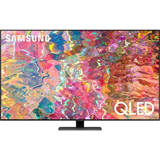 SAMSUNG 55-Inch Class QLED Q80B Series - 4K UHD Direct Full Array Quantum HDR 12x Smart TV with Alexa Built-in (QN55Q80BAFXZA, 2022 Model)