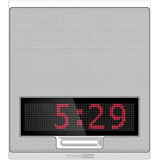 AtlasIED IP-SDMFLED 8-Inch in-Wall/in-Ceiling PoE+ IP Loudspeaker System