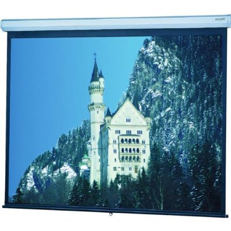 Model C Matte White Manual Projection Screen Viewing Area: 84" H x 84" W