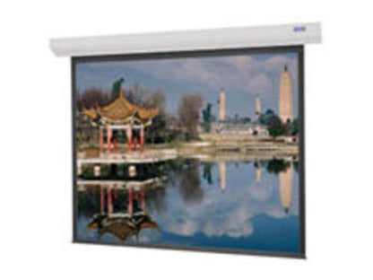 Designer Contour Electrol Matte White Electric Projection Screen Viewing Area: 50" H x 67" W