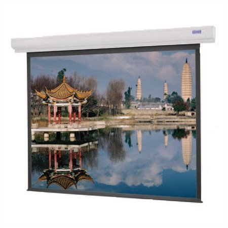 Designer Contour Electrol Matte White Electric Projection Screen Viewing Area: 60" H x 80" W
