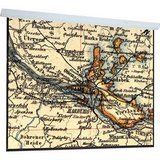 Targa Matte White Electric Projection Screen Viewing Area: 12' H x 16' W