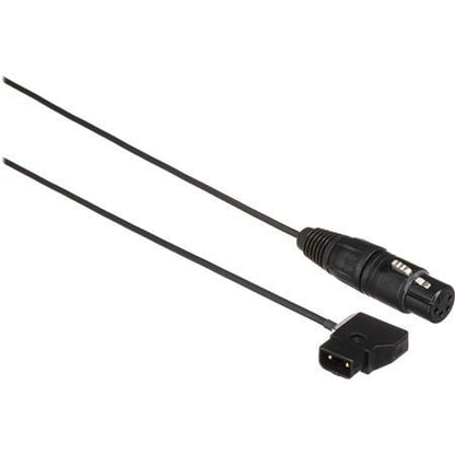 Marshall Electronics V-PAC-D-XLR 4-Pin XLR Female Power Adapter Cable to Anton Bauer Power Tap